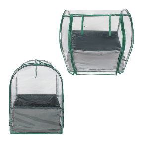 Gewächshaus mit Pflanzsack