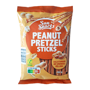 Peanut Pretzel Sticks