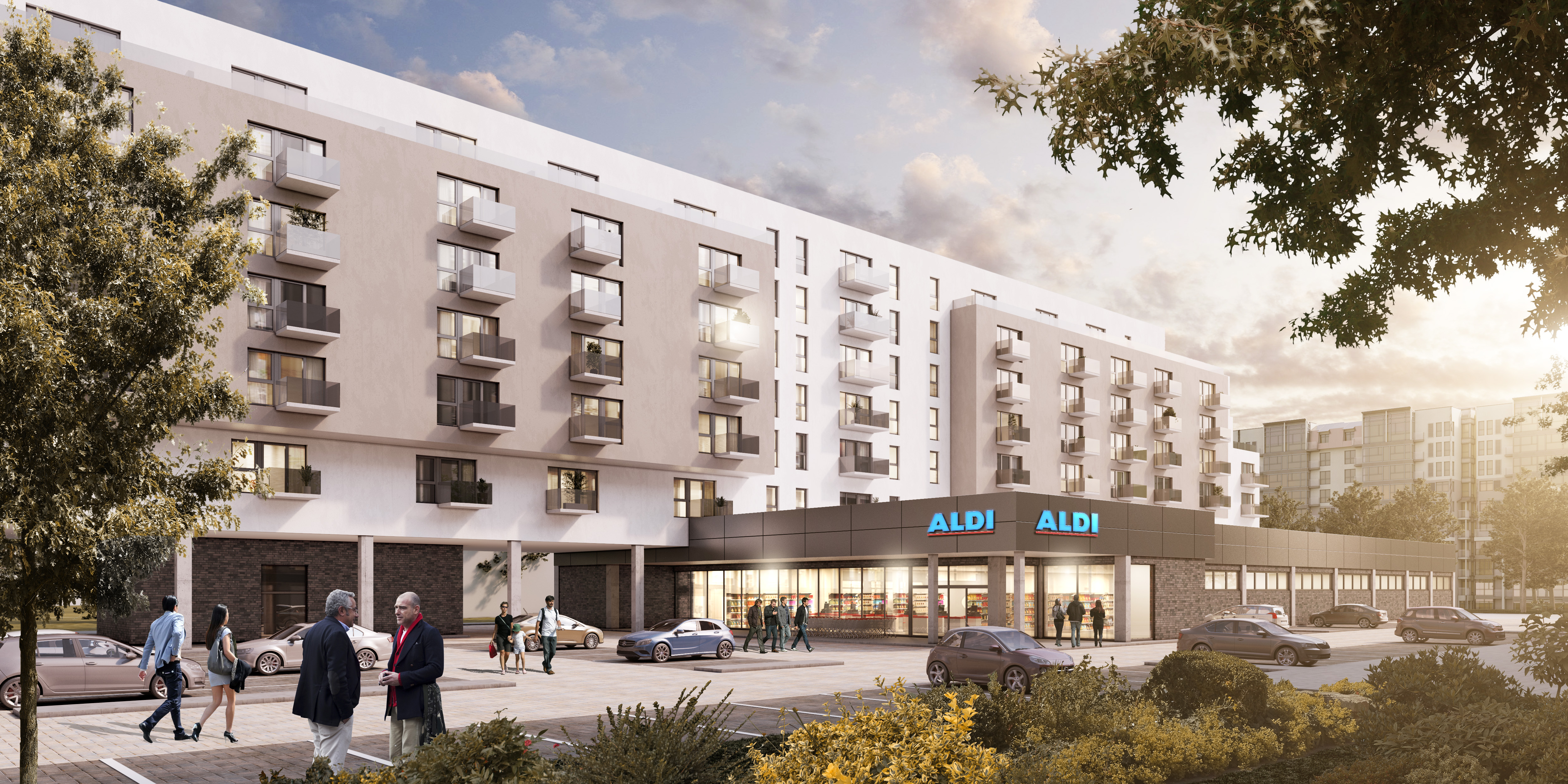 Auf Aldi Kann Man Bauen Discounter Startet Immobilienprojekt Im Raum Berlin