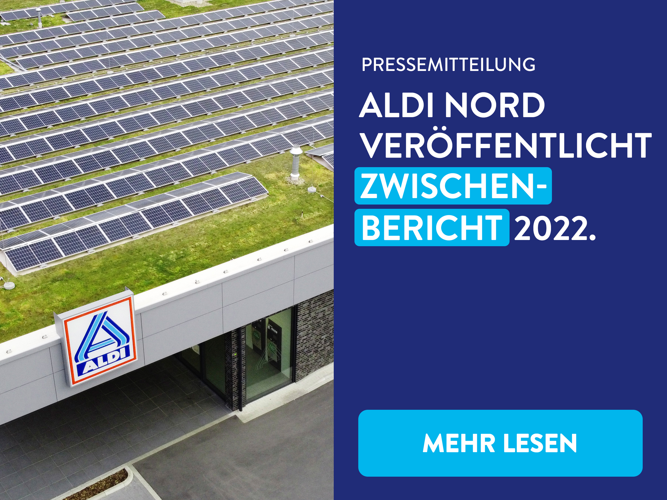 ALDI Nord setzt auf erneuerbare Energien und Kreislaufwirtschaft