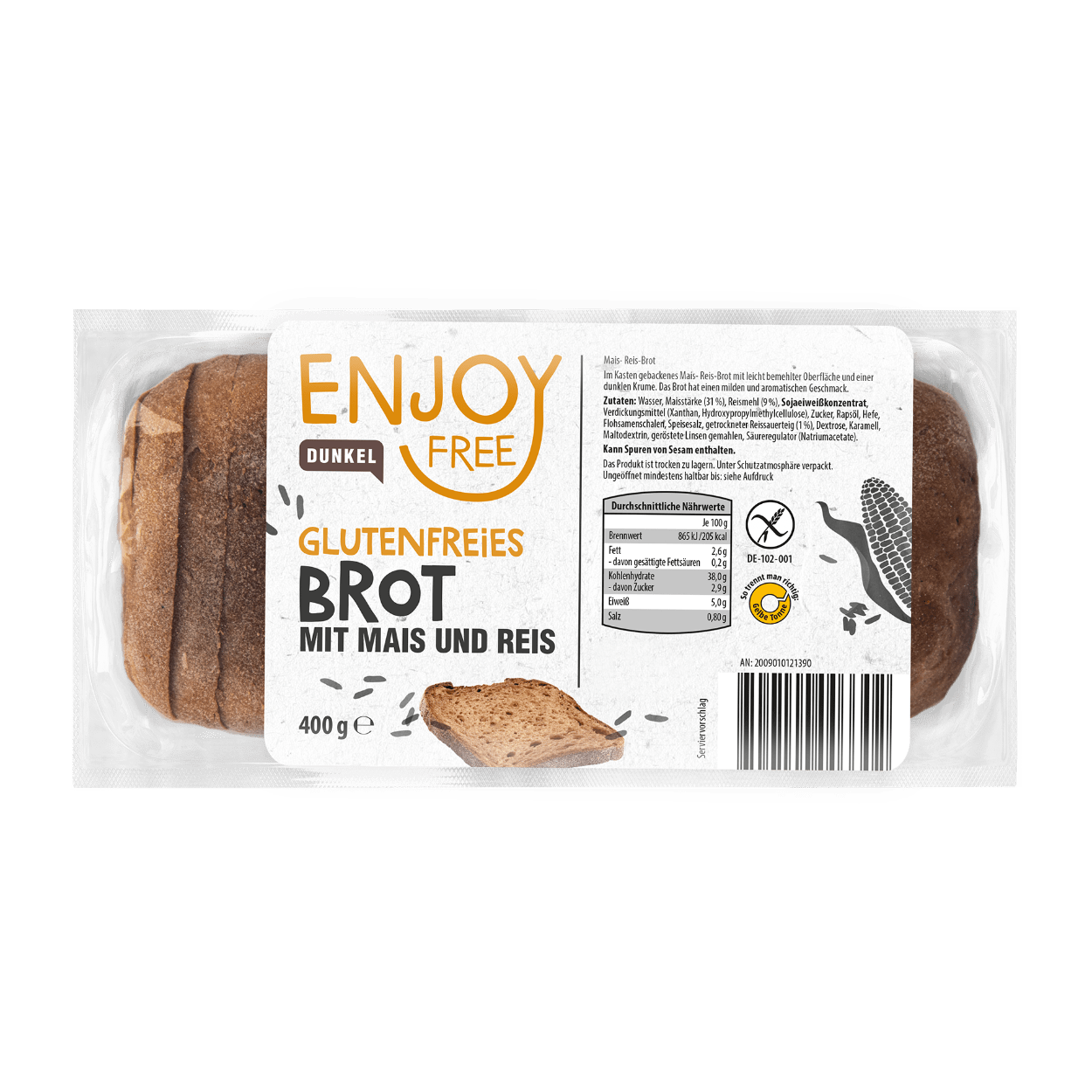 ENJOY FREE Glutenfreies Brot günstig bei ALDI Nord
