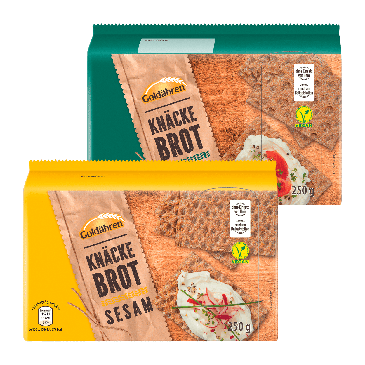 GOLDÄHREN Knäckebrot günstig bei ALDI Nord