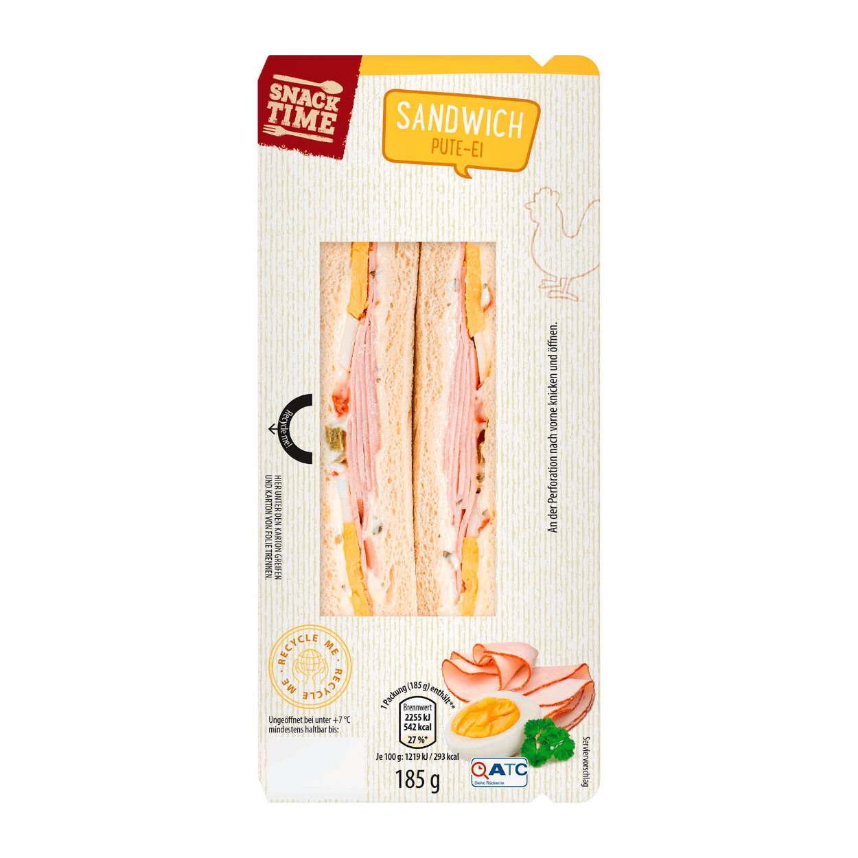 SNACK TIME/MEIN VEGGIE TAG Sandwich günstig bei ALDI Nord