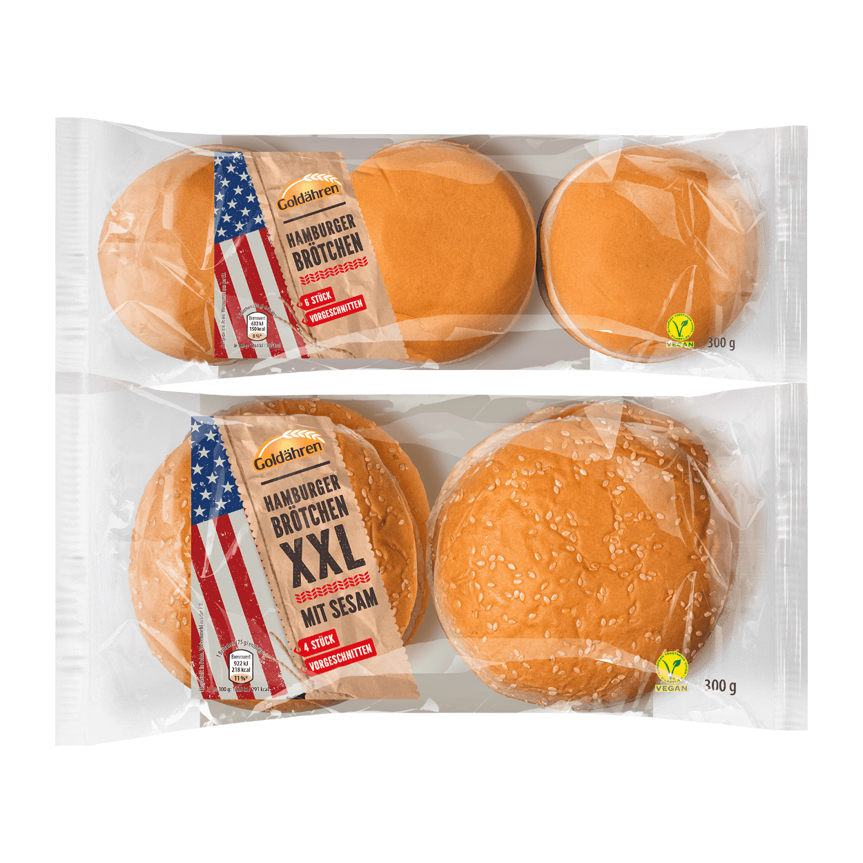 GOLDÄHREN HamburgerBrötchen günstig bei ALDI Nord