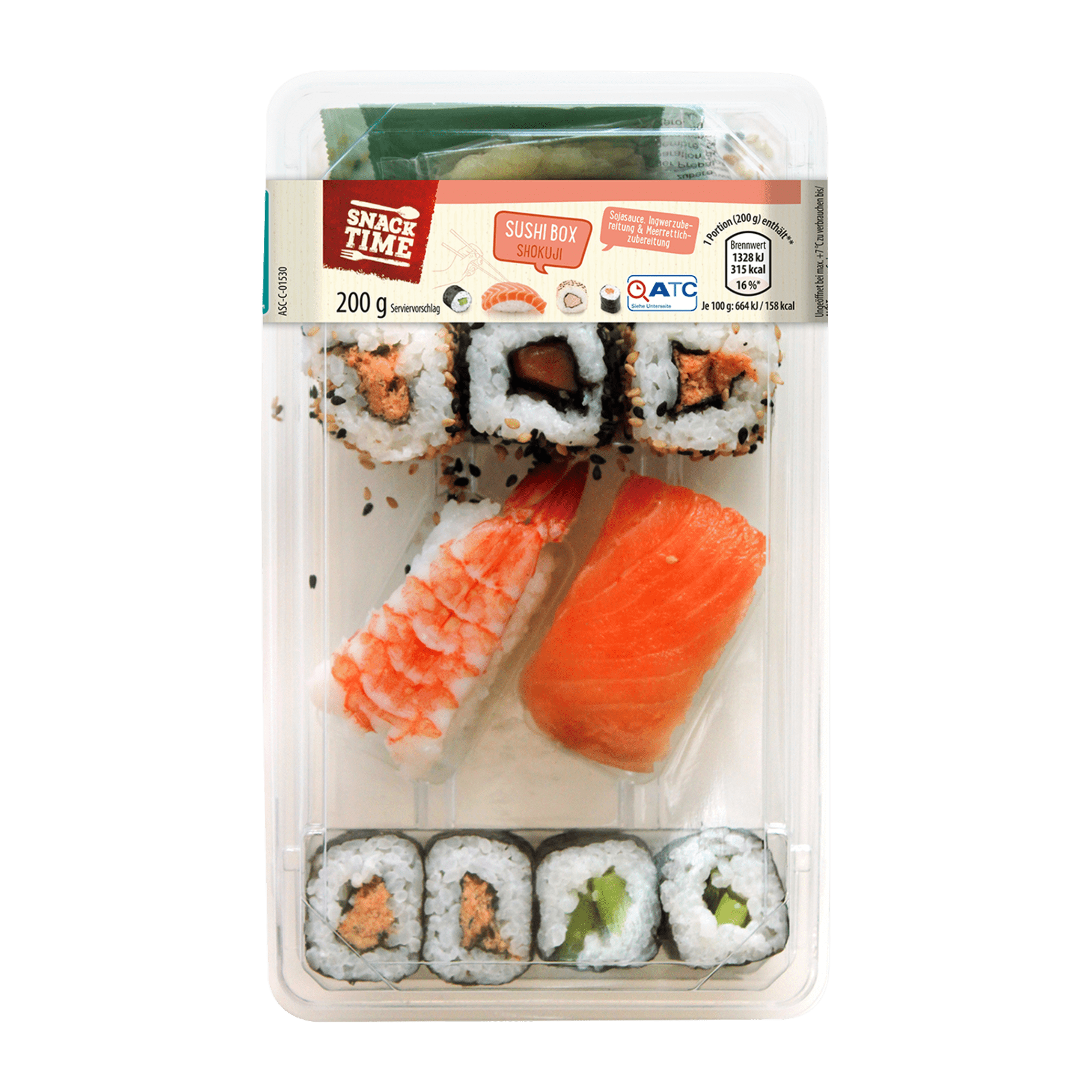 SNACK TIME SushiBox günstig bei ALDI Nord