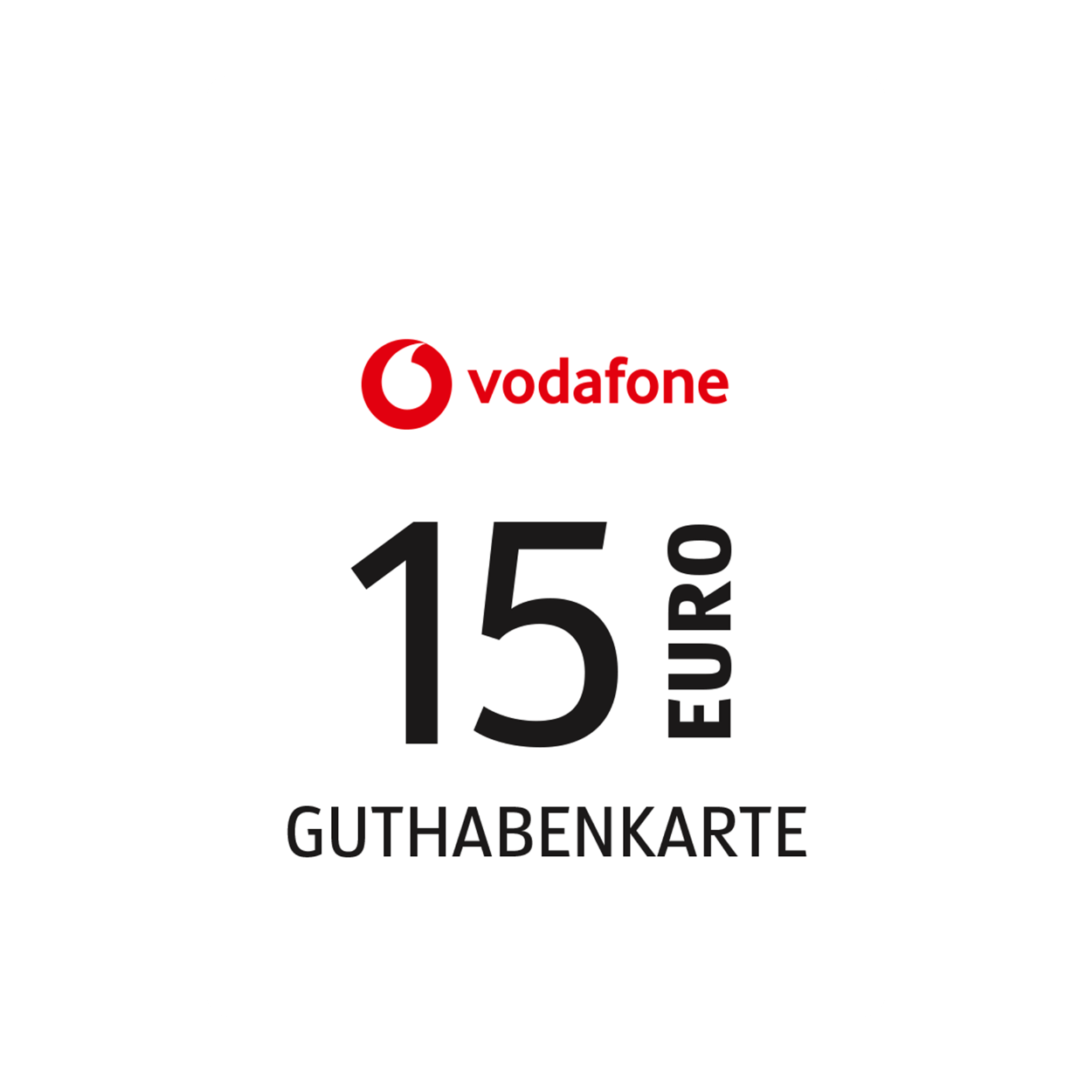 Vodafone Guthabenkarte 15 € günstig bei ALDI Nord