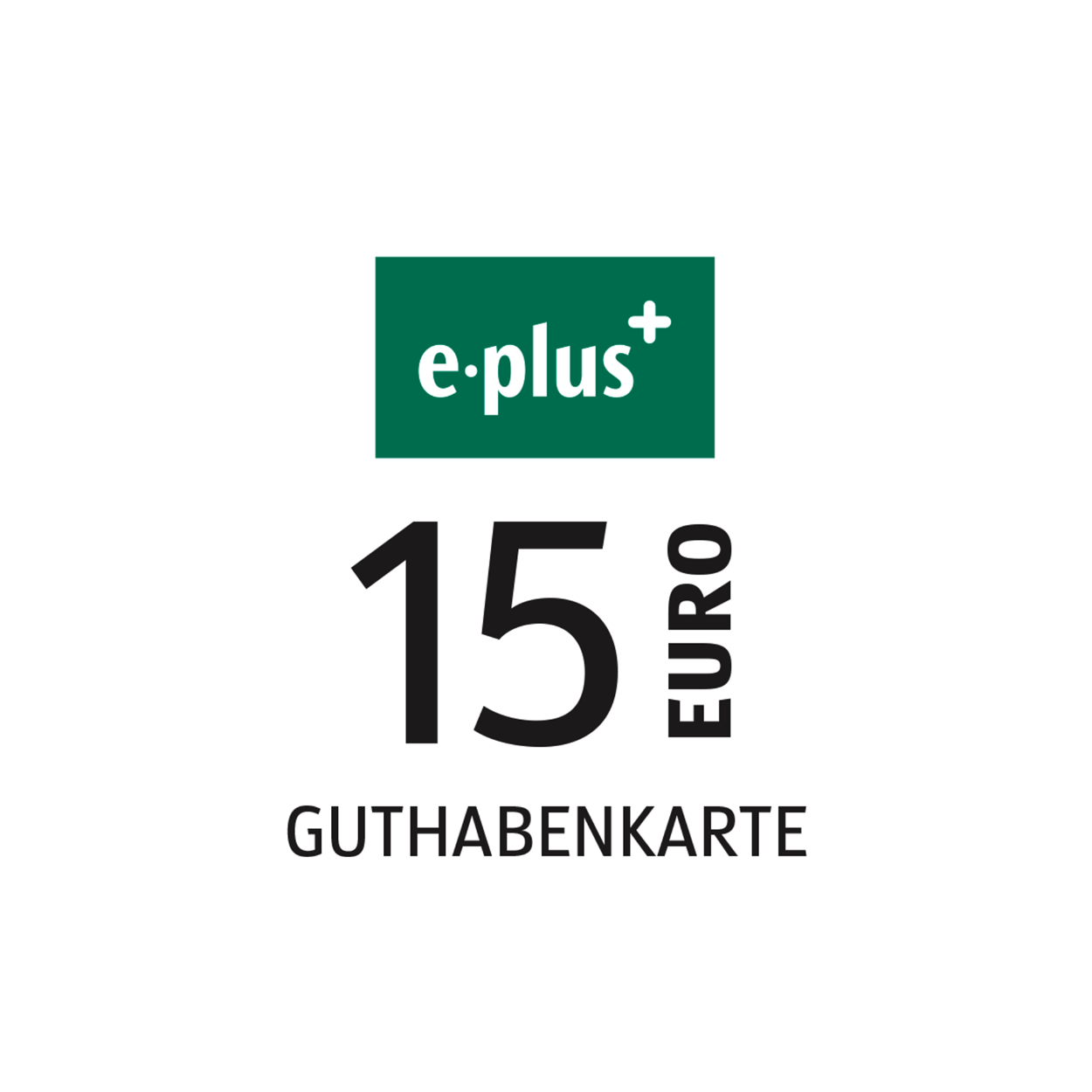 E-Plus 15 € Guthabenkarte günstig bei ALDI Nord