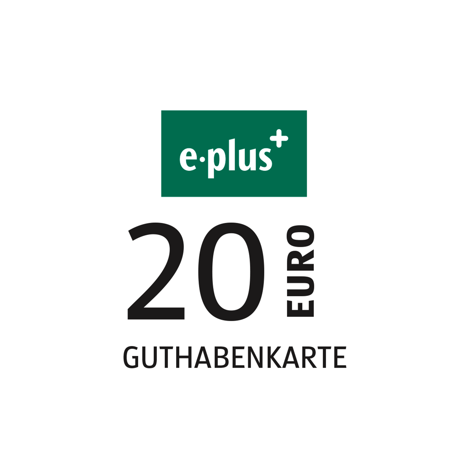 E-Plus 20 € ALDI bei Guthabenkarte günstig Nord