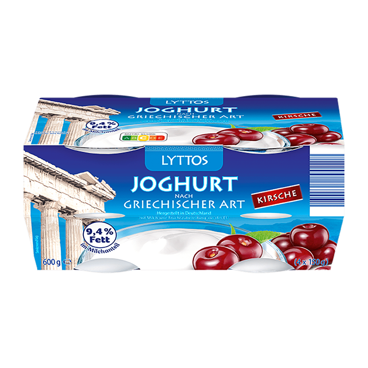 LYTTOS Joghurt verschiedene Sorten 4x150g ALDI Nord