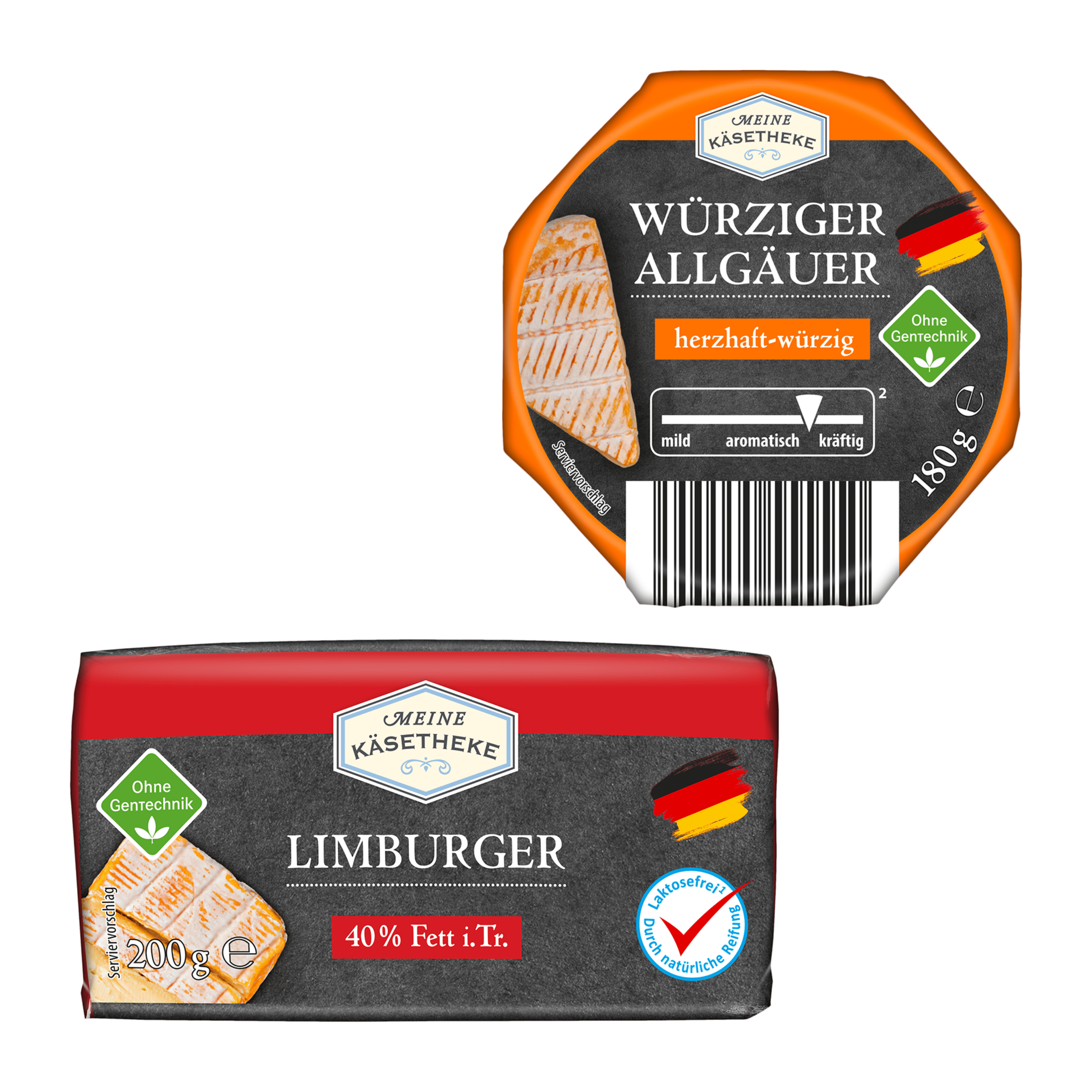 MEINE KÄSETHEKE Limburger/ Würziger Allgäuer günstig bei ALDI Nord