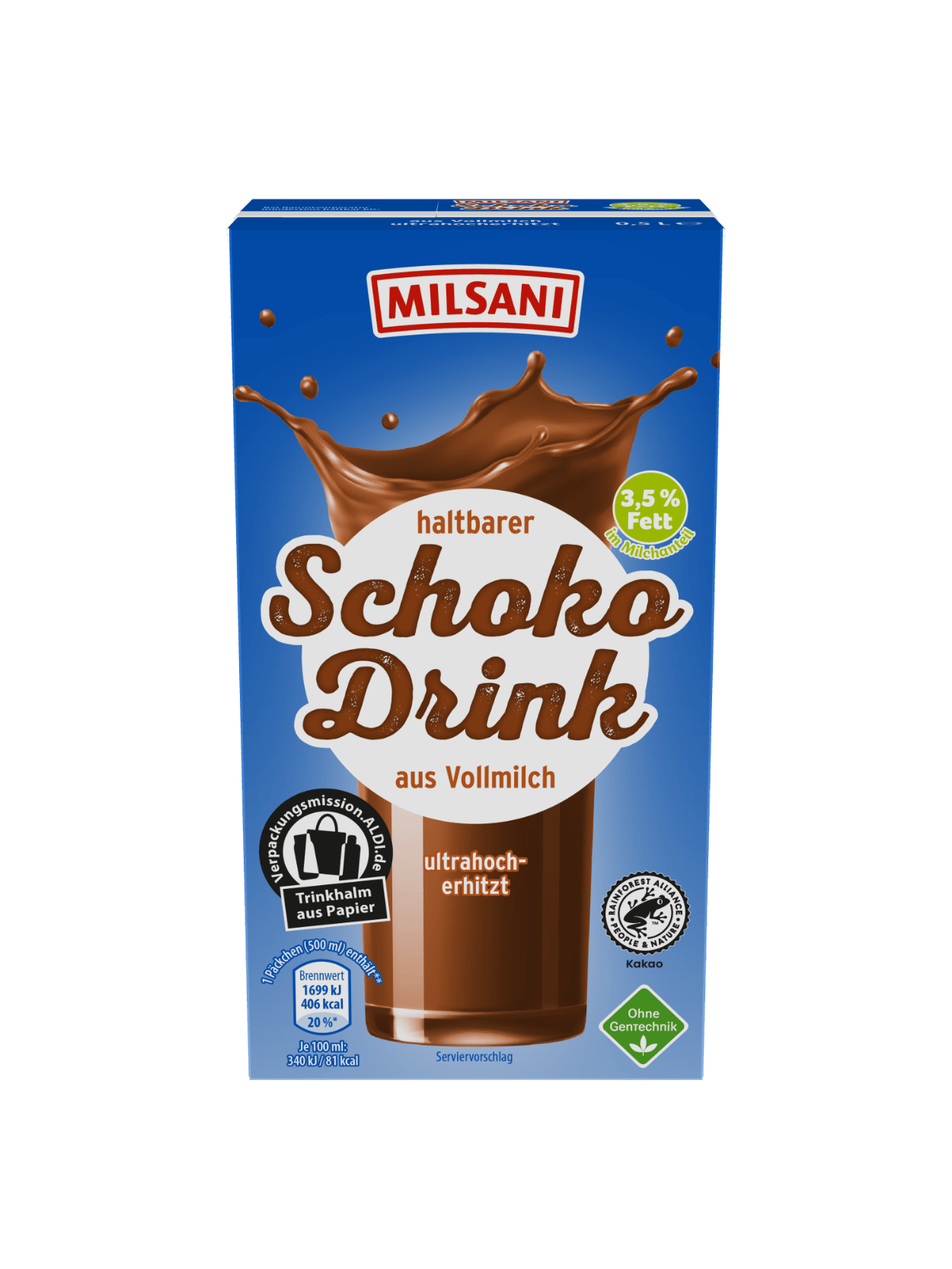 MILSANI Schoko Drink günstig bei ALDI Nord