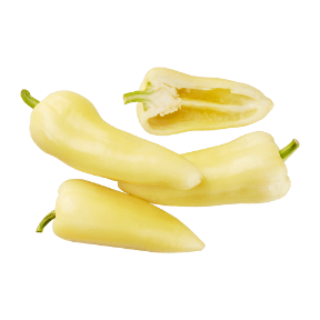 Spitzpaprika weiß/gelb