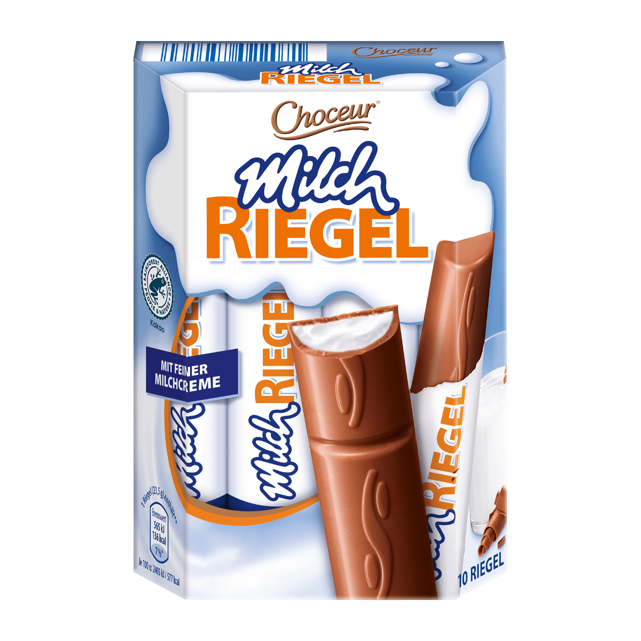 CHOCEUR Milch / Knusperriegel günstig bei ALDI Nord