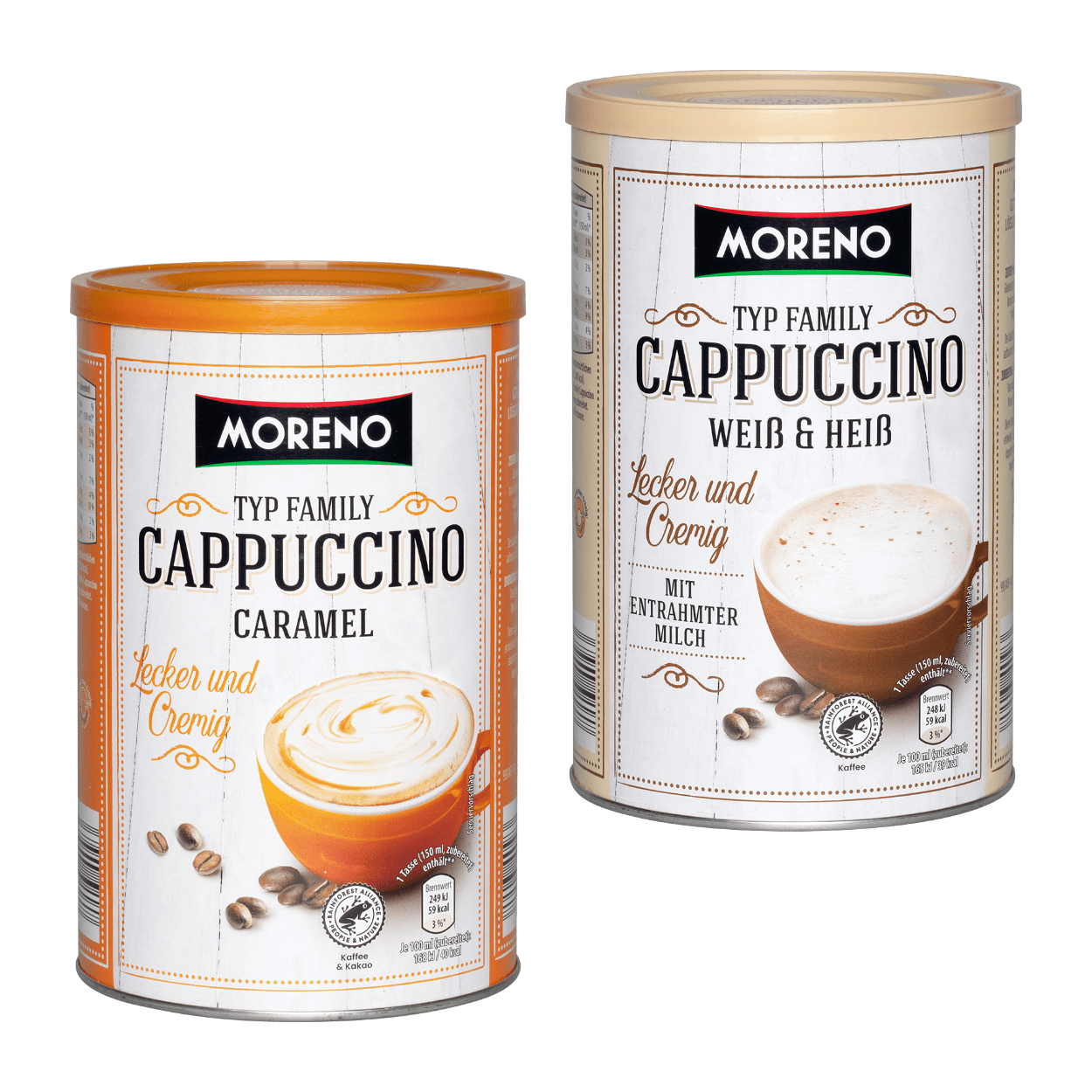 MORENO Family Cappuccino günstig bei ALDI Nord
