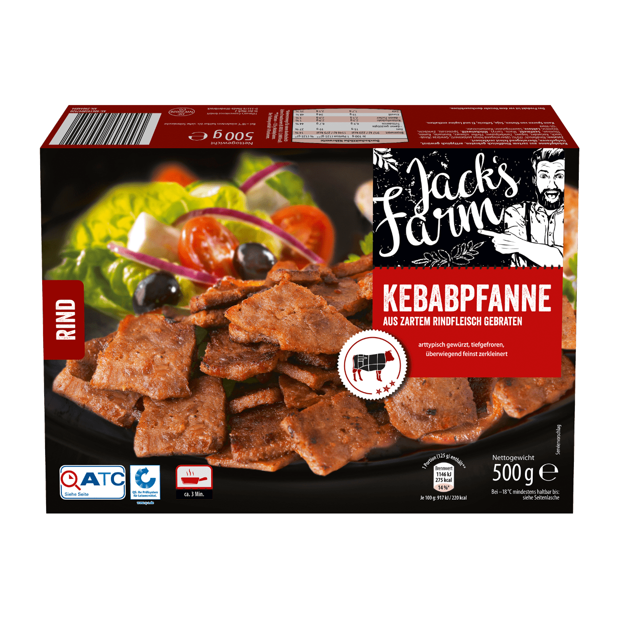 JACK'S FARM Gyros-/Kebabpfanne günstig bei ALDI Nord