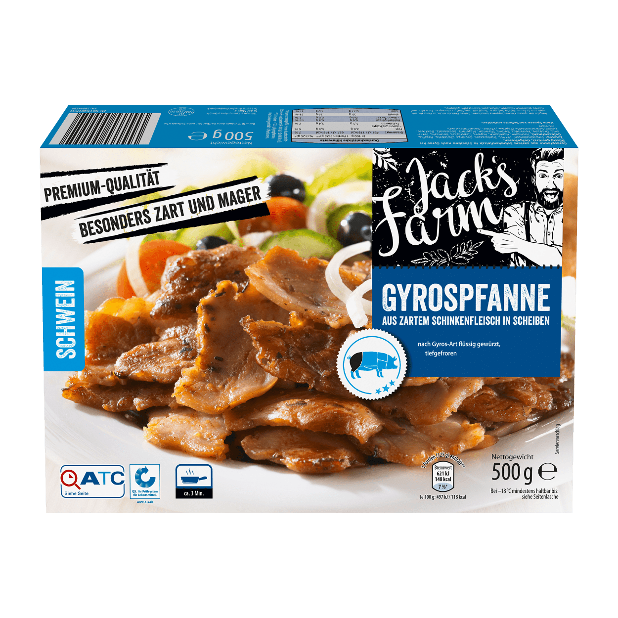 JACK'S FARM Gyros/Kebabpfanne günstig bei ALDI Nord
