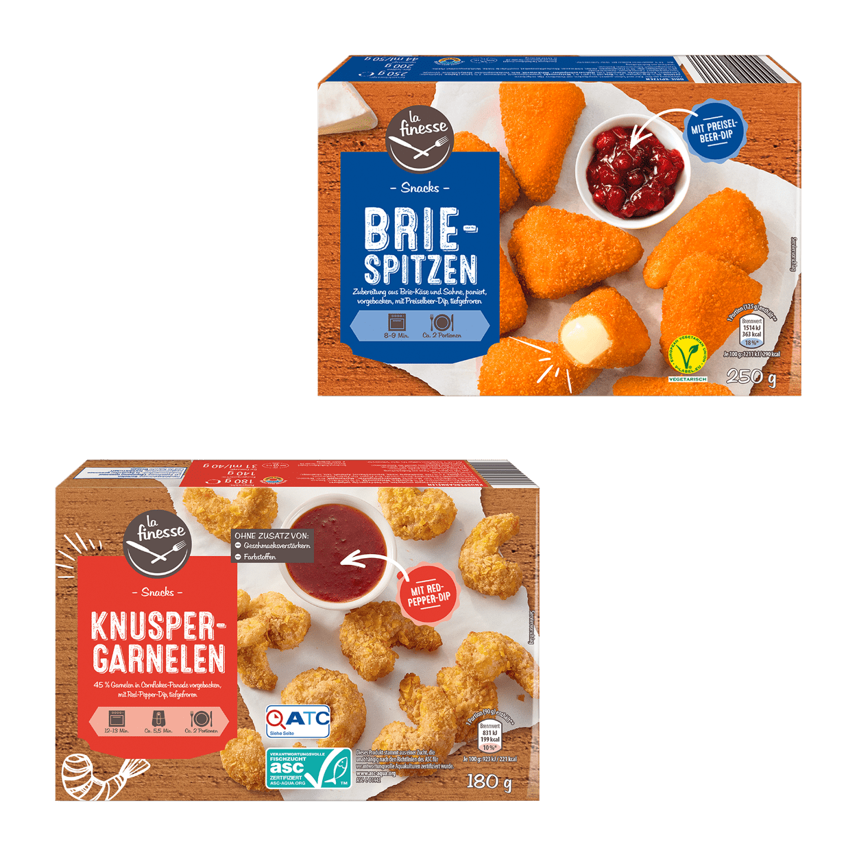 LA FINESSE Snack-Sortiment günstig bei ALDI Nord