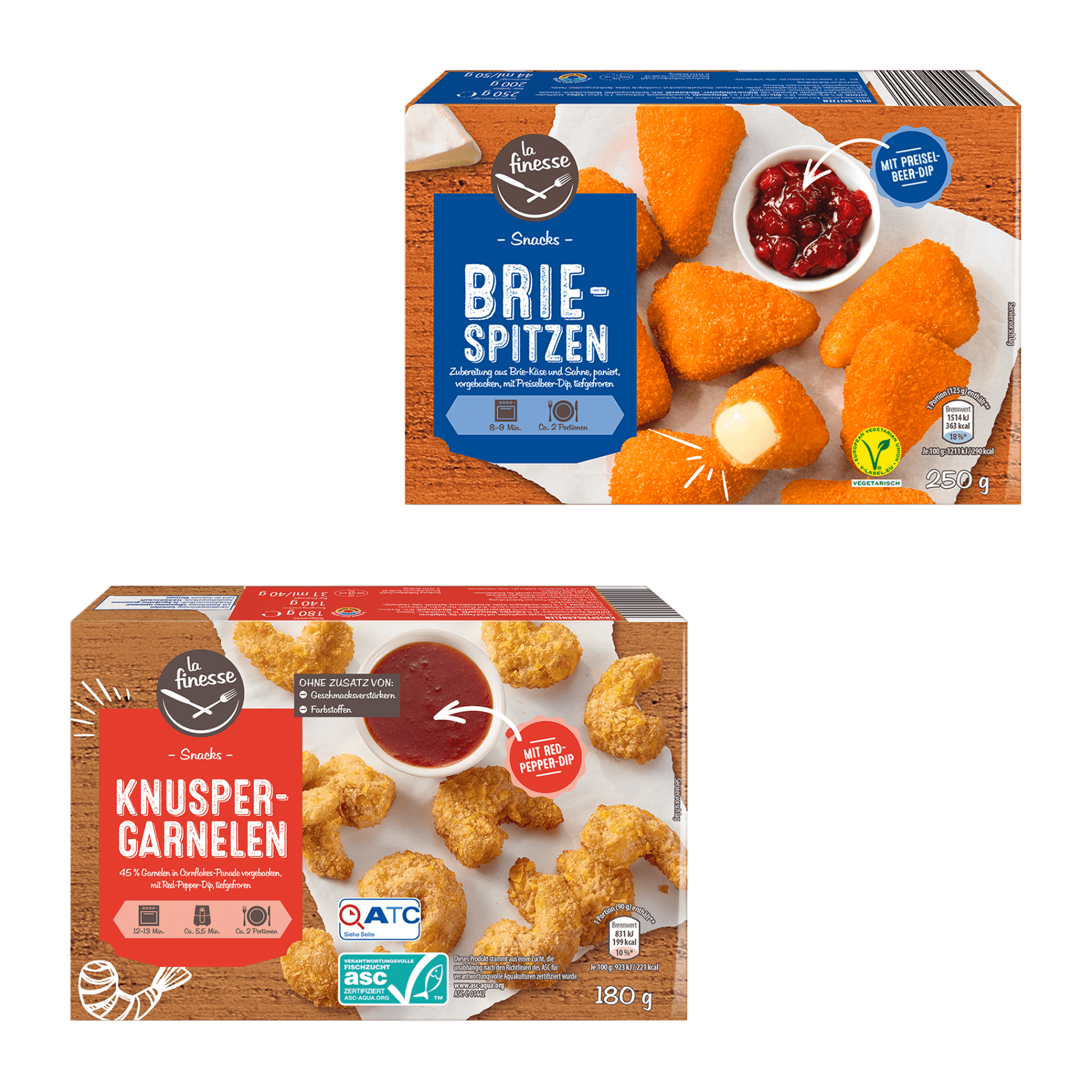 LA FINESSE SnackSortiment günstig bei ALDI Nord