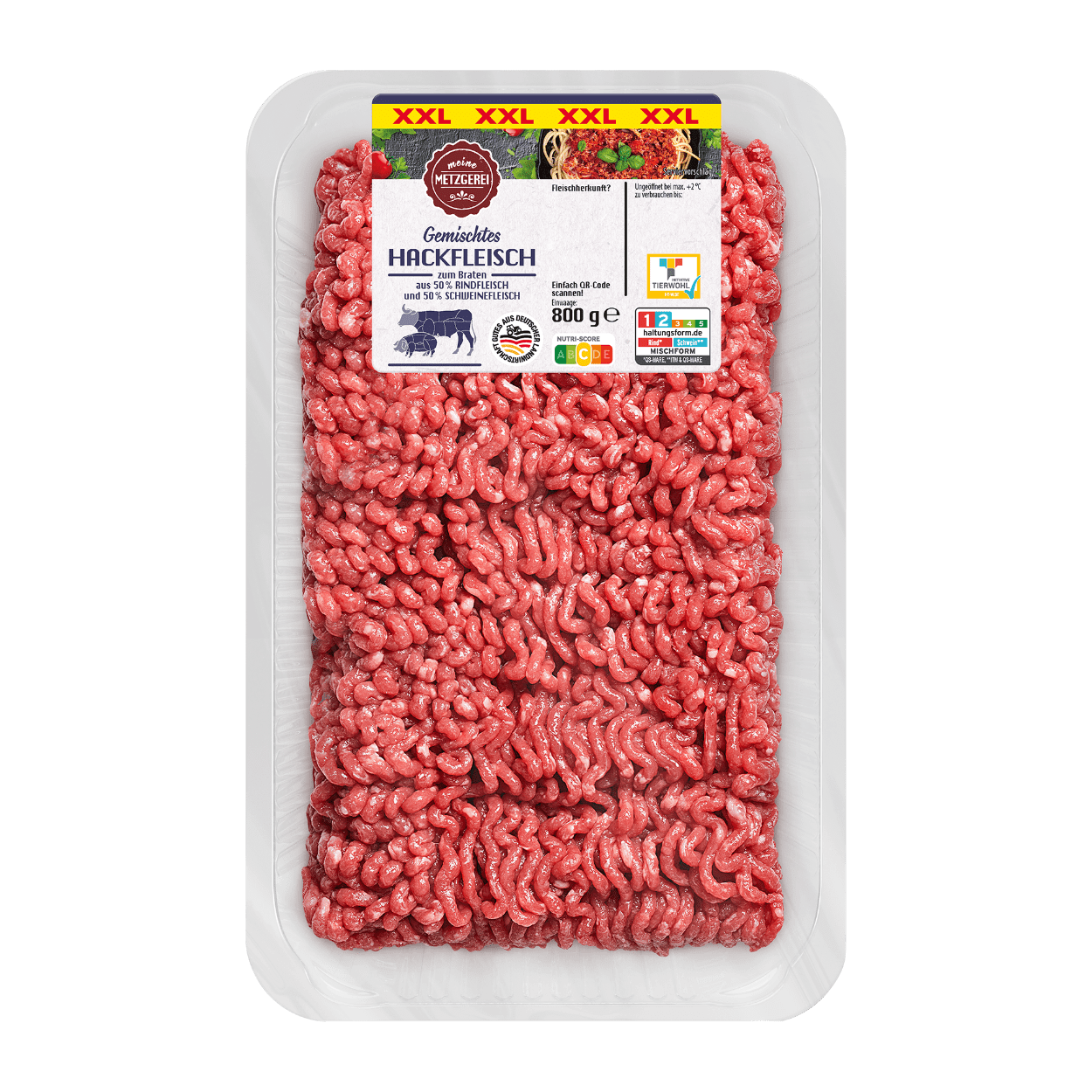 MEINE METZGEREI Gemischtes Hackfleisch XXL günstig bei ALDI Nord