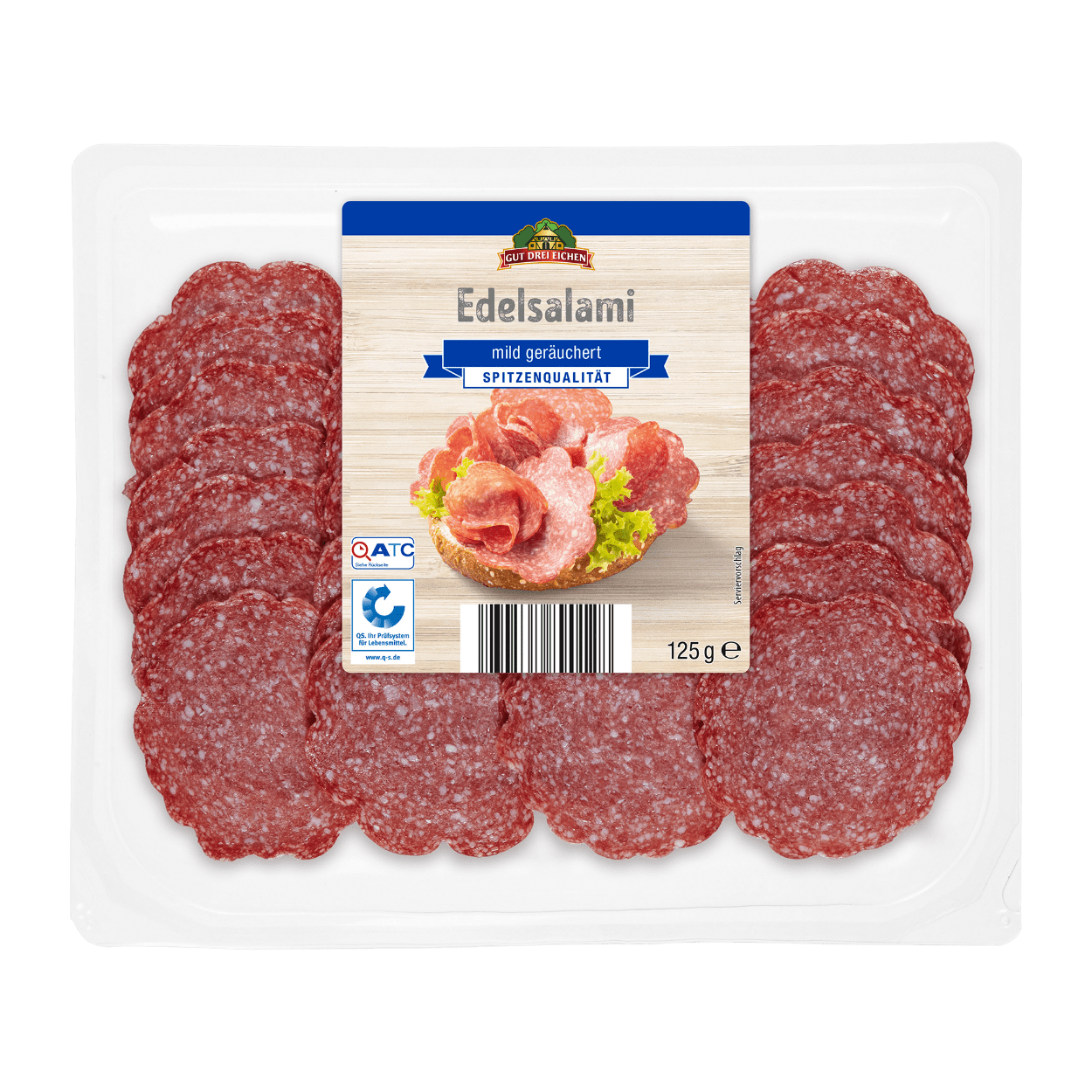 GUT DREI EICHEN Salami Aufschnittplatte günstig bei ALDI Nord