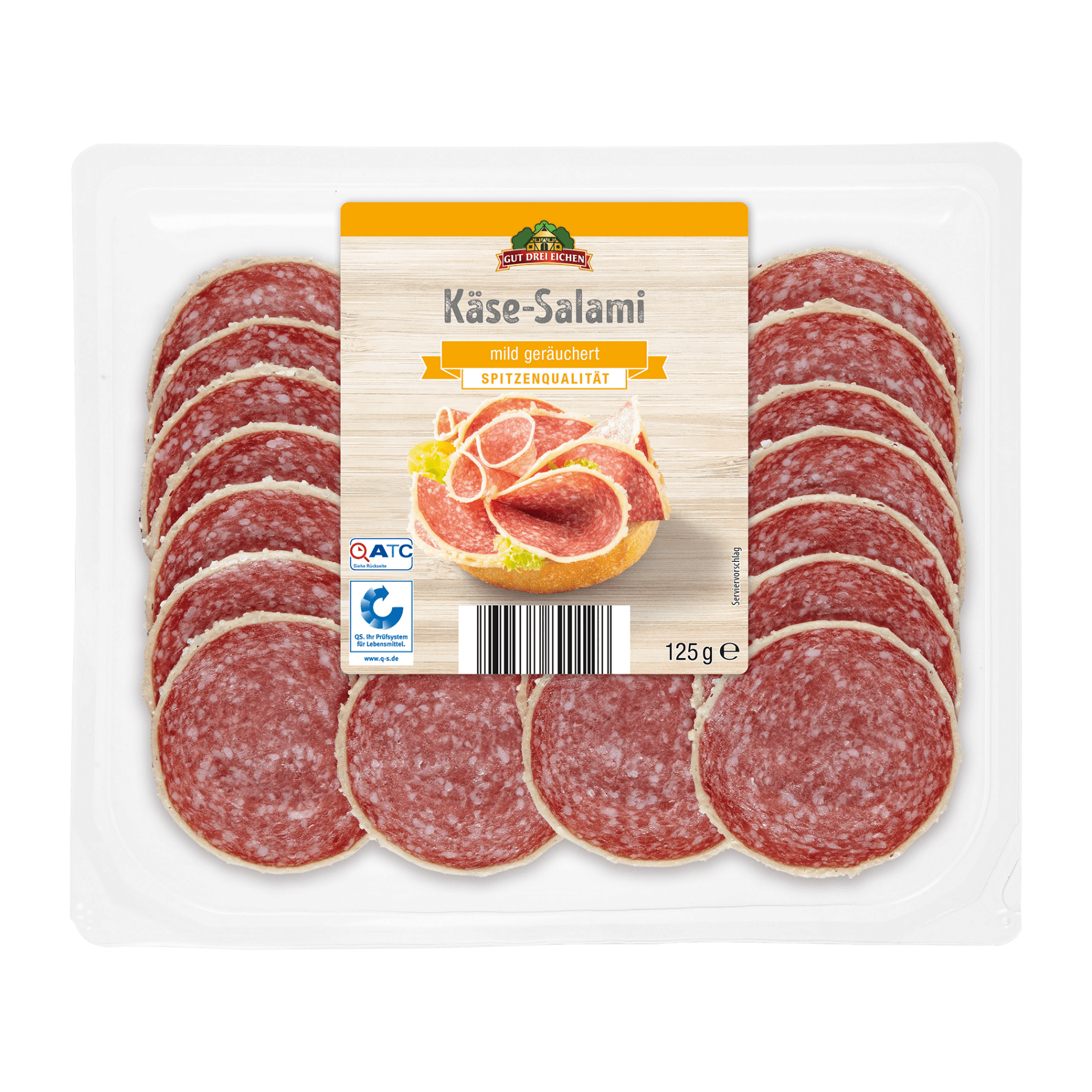 GUT DREI EICHEN Salami Aufschnittplatte günstig bei ALDI Nord