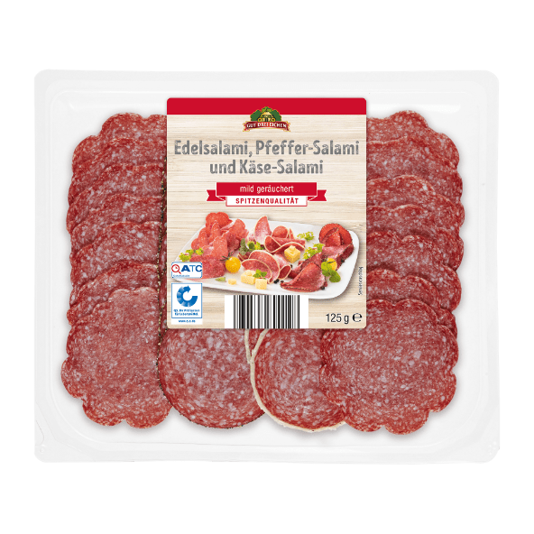 GUT DREI EICHEN Salami Aufschnittplatte günstig bei ALDI Nord