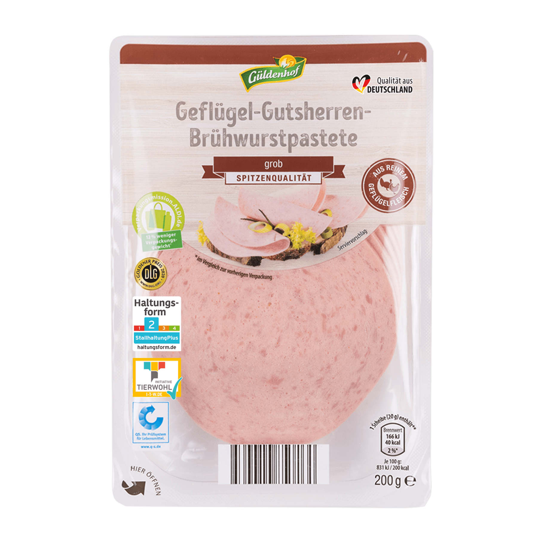 GÜLDENHOF GeflügelAufschnitt günstig bei ALDI Nord