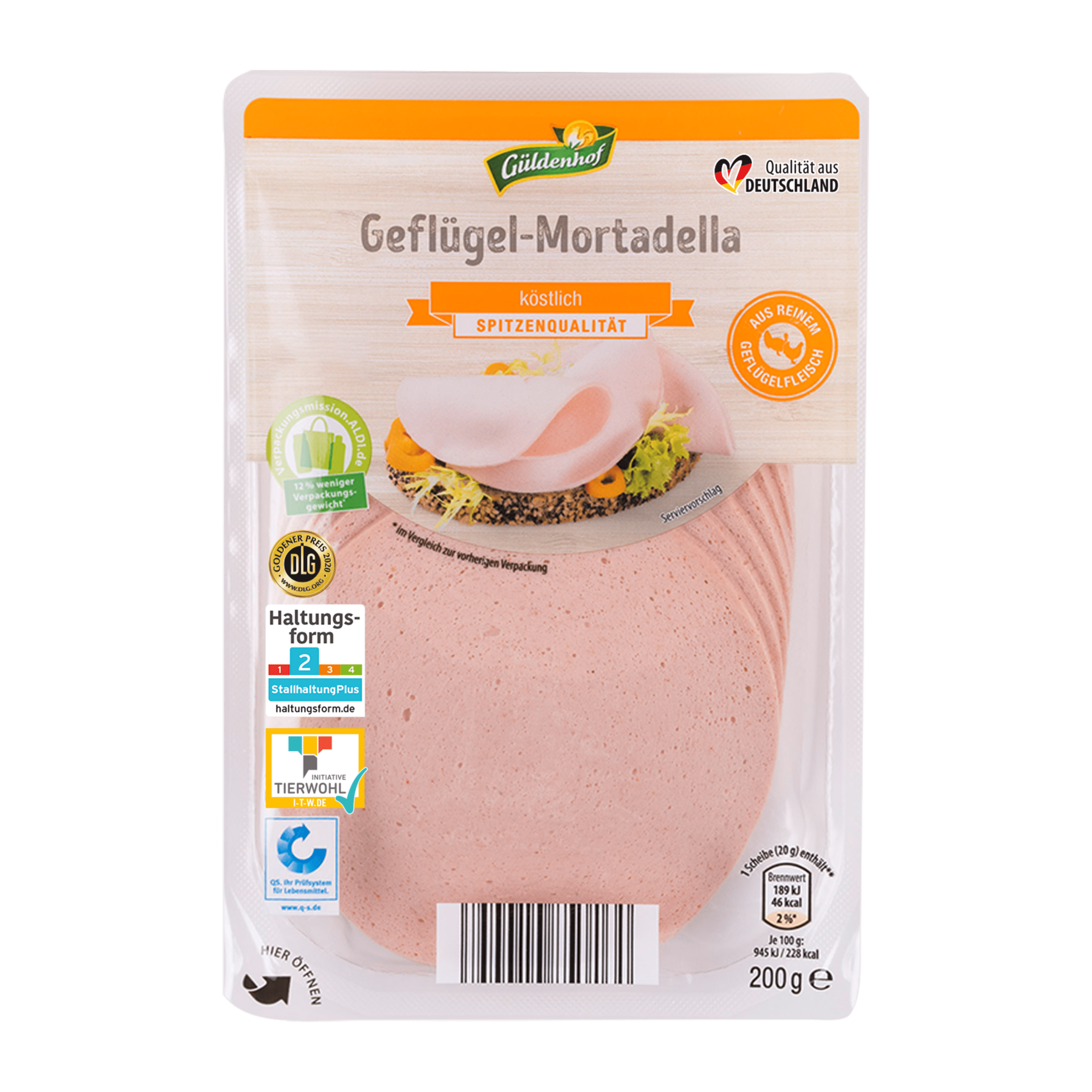 GÜLDENHOF GeflügelAufschnitt günstig bei ALDI Nord