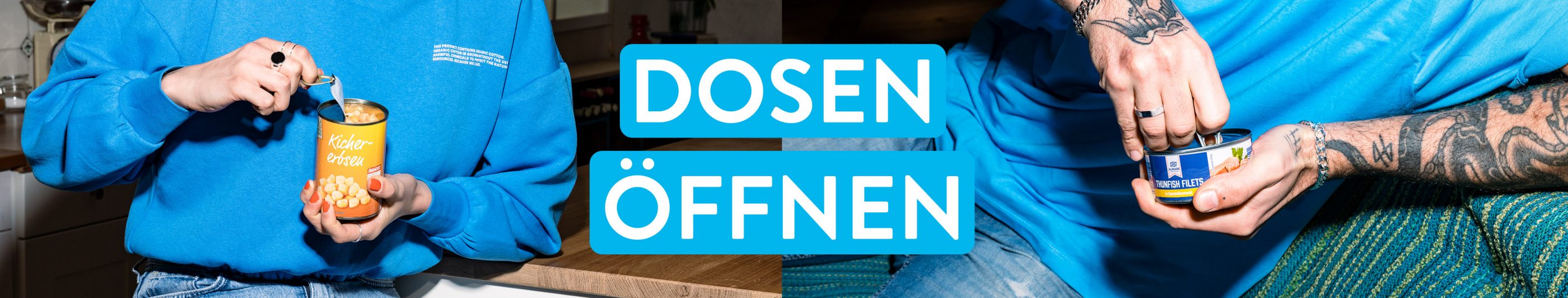 Dosen öffnen ohne Dosenöffner ALDI Nord Küchenhacks