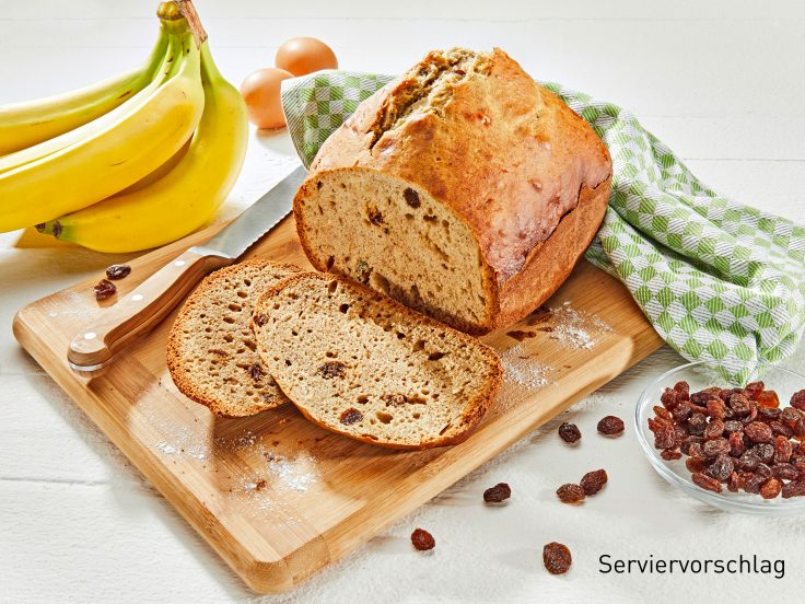 Bananen-Sultaninen-Brot - Rezepte von ALDI Nord
