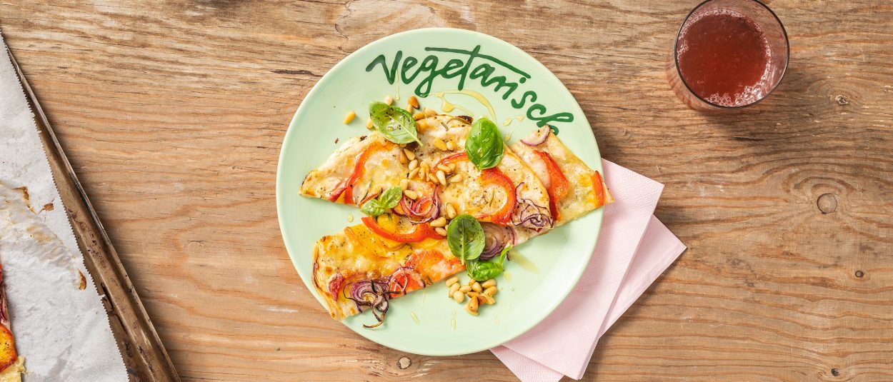 Herzhaftsüßer PfirsichPaprikaFlammkuchen Rezepte von ALDI Nord