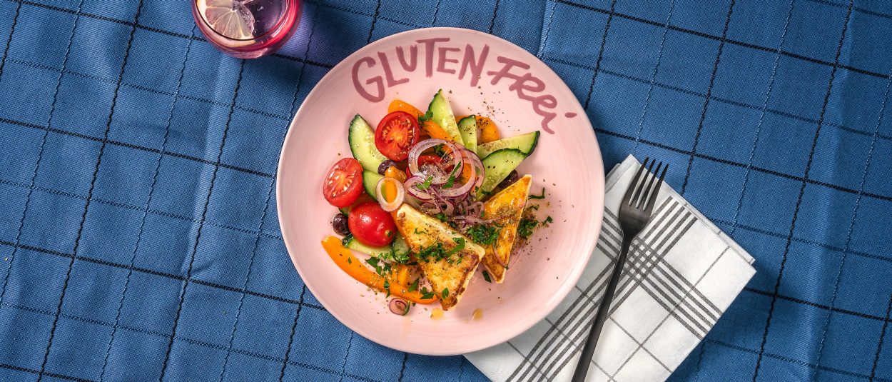 Bauernsalat mit gebratenem Feta (glutenfrei) – Rezepte von ALDI Nord Bauernsalat mit gebratenem Feta (glutenfrei) – Rezepte von ALDI Nord