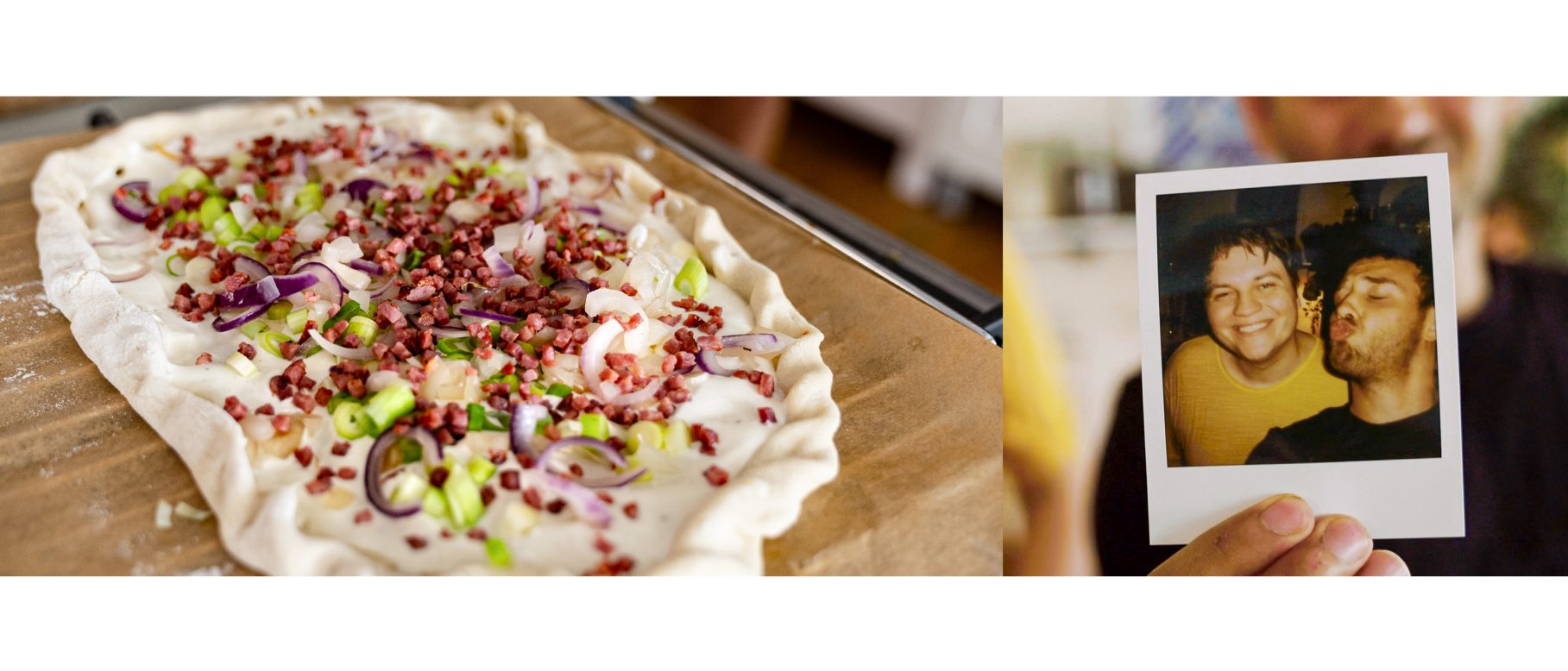 Flammkuchen mit Speck und Gemüse Rezept bei ALDI Nord