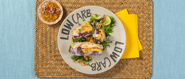 Sommerrollen mit Stremellachs, Paprika und schnellem Orangen-Dip ...