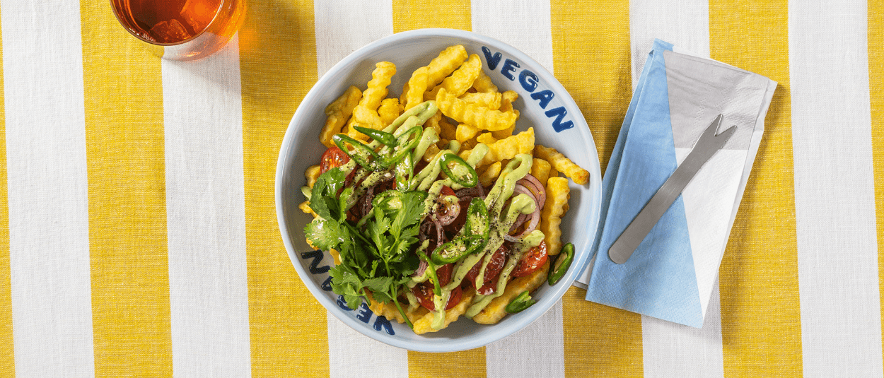Loaded Fries mit Guacamole und Tomate Rezept bei ALDI Nord