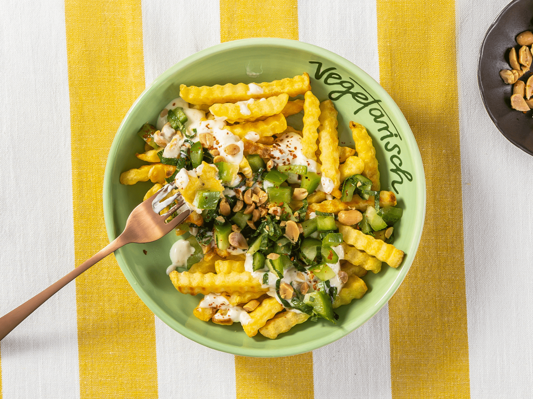 Loaded Fries Caprese mit Pesto Rezept bei ALDI Nord
