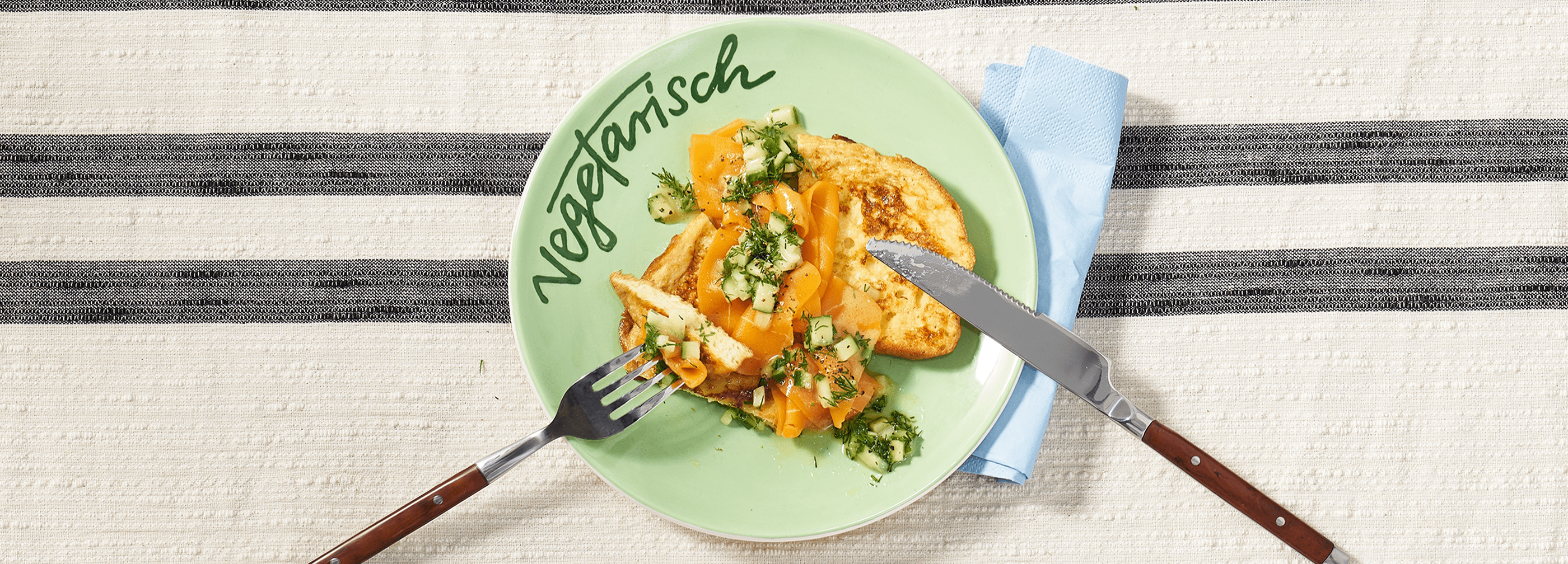 French Toast aus Brioche mit veganem Lachs und GurkenSenfDillSalsa Rezept von ALDI Nord