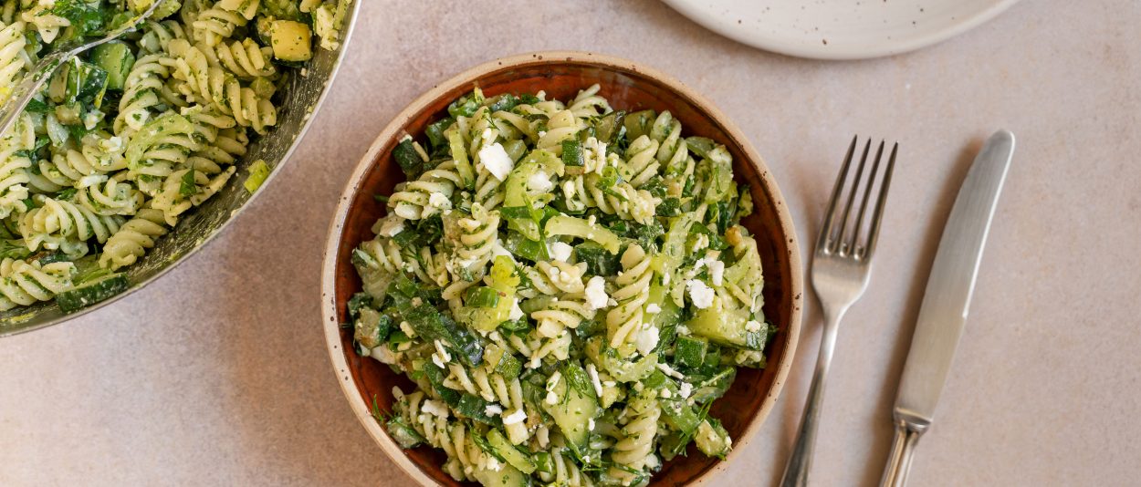 Grüner Nudelsalat – Rezepte von ALDI Nord