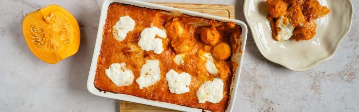 Überbackene Gnocchi in Kürbissauce﹣Rezepte von ALDI Nord Überbackene Gnocchi in Kürbissauce﹣Rezepte von ALDI Nord