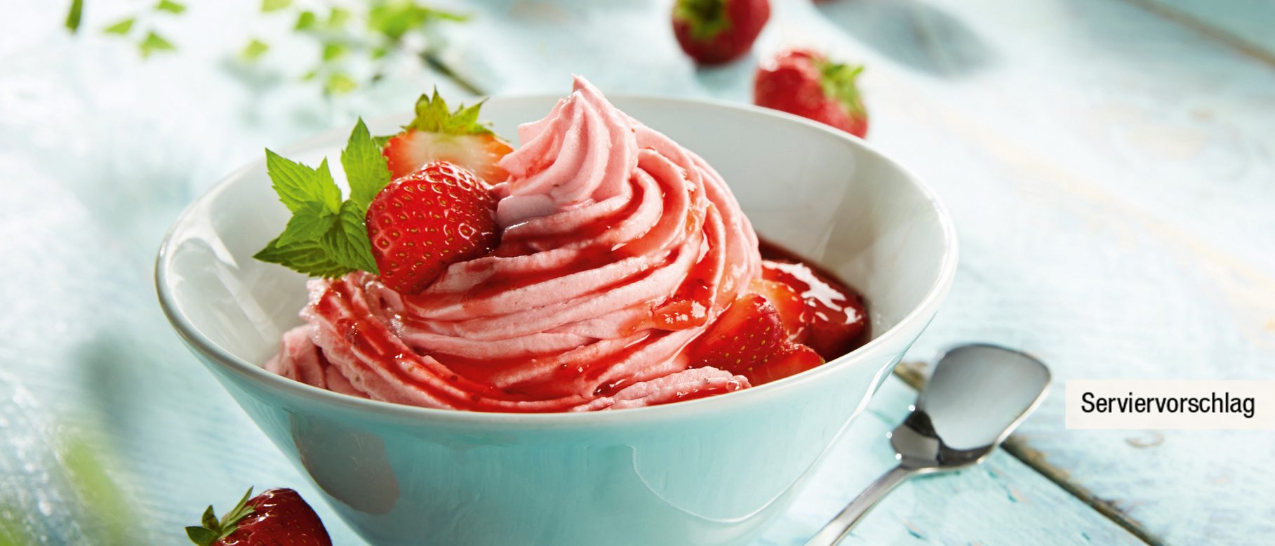 ErdbeerFrozenJoghurt Rezept ALDI Nord Rezepte