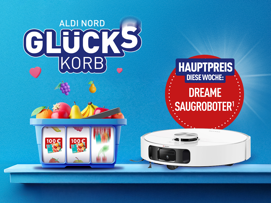 ALDI Nord Glückskorb.