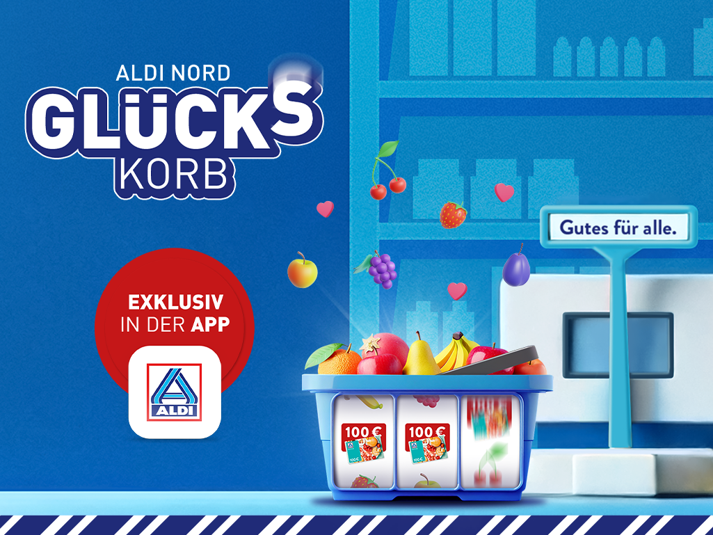 ALDI Nord Glückskorb.