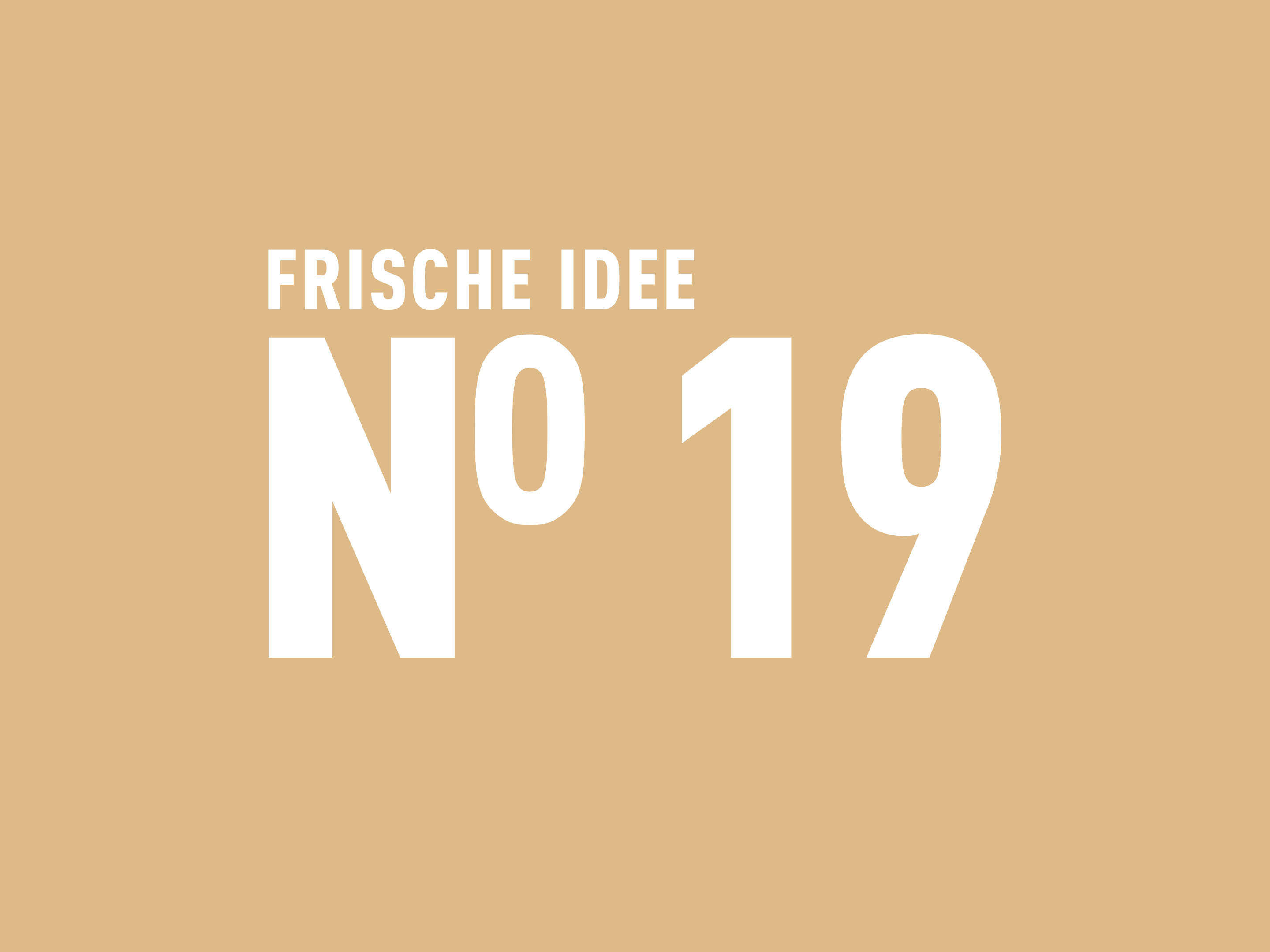 Jeden Tag Eine Frische Idee - 